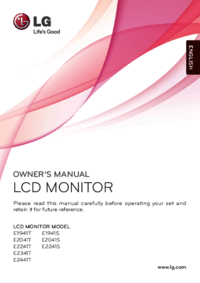 Sony LF-S50G User Manual