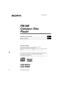 Sony S2 User Manual