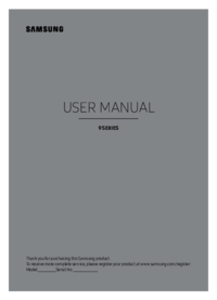 Samsung UN55D8000YFXZA User Manual